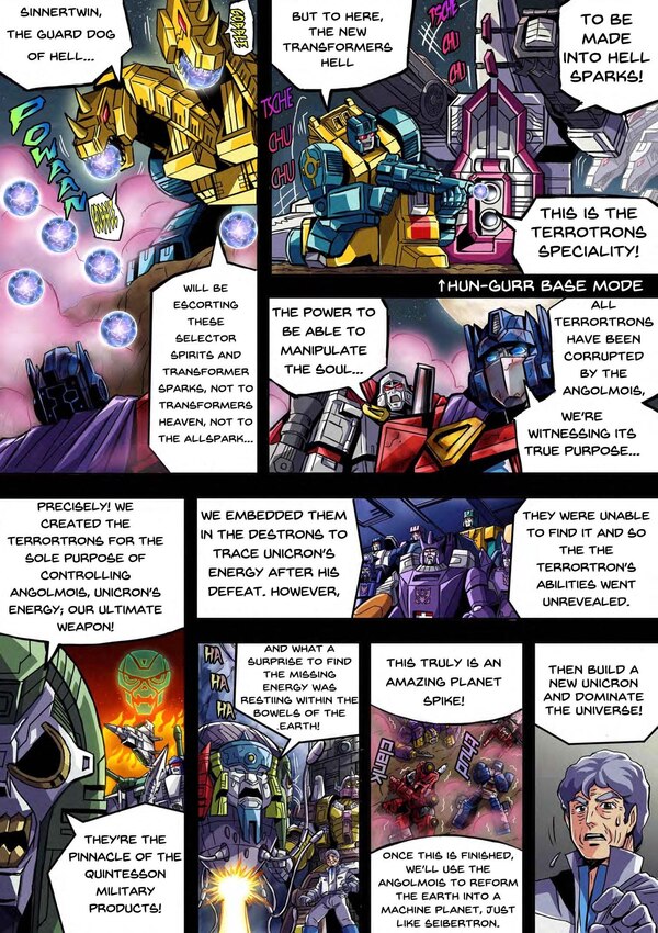 Transformers Translated Abominus   Terrorcons Manga Comic  (6 of 11)